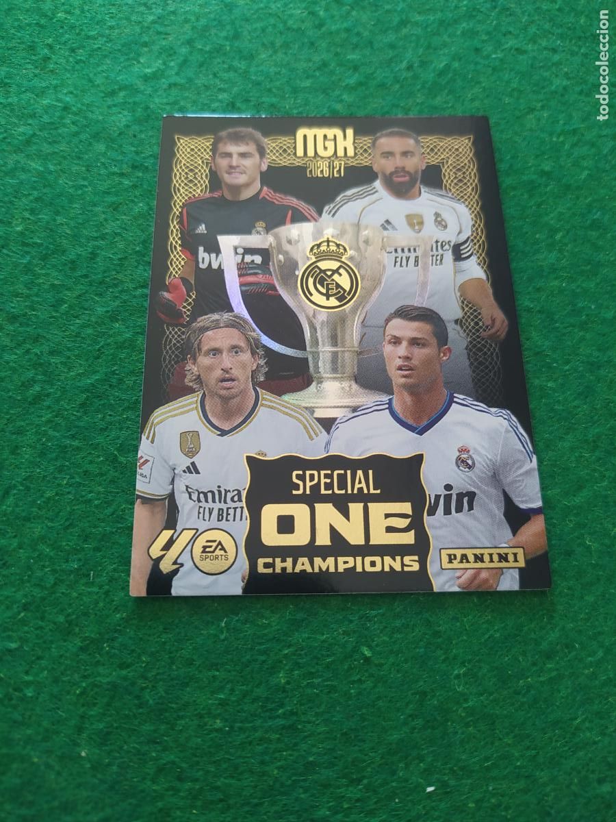 Cromos de f&uacute;tbol: MEGACRACKS 2026 2027 MGK 26 27 NUEVO - SPECIAL ONE REAL MADRID