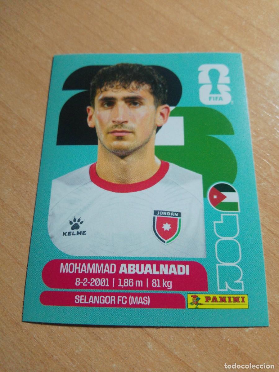 Fu&szlig;ball-Sticker: ABUALNADI JORDANIA JOR 8 MUNDIAL FIFA WORLD CUP 2026 26 PANINI STICKERS NUEVO