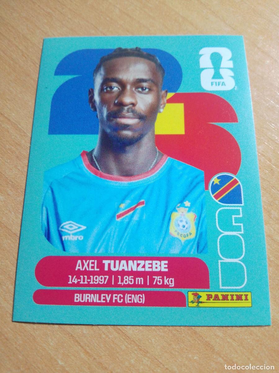 Cromos de f&uacute;tbol: TUANZEBE CONGO COD 4 MUNDIAL FIFA WORLD CUP 2026 26 PANINI STICKERS NUEVO