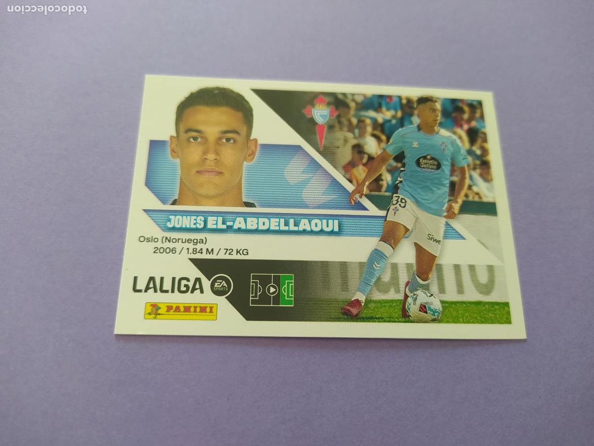 Cromos de f&uacute;tbol: LIGA ESTE 2026 2027 26 27 NUEVO - CELTA DE VIGO N&ordm; 18B EL-ABDELLAOUI