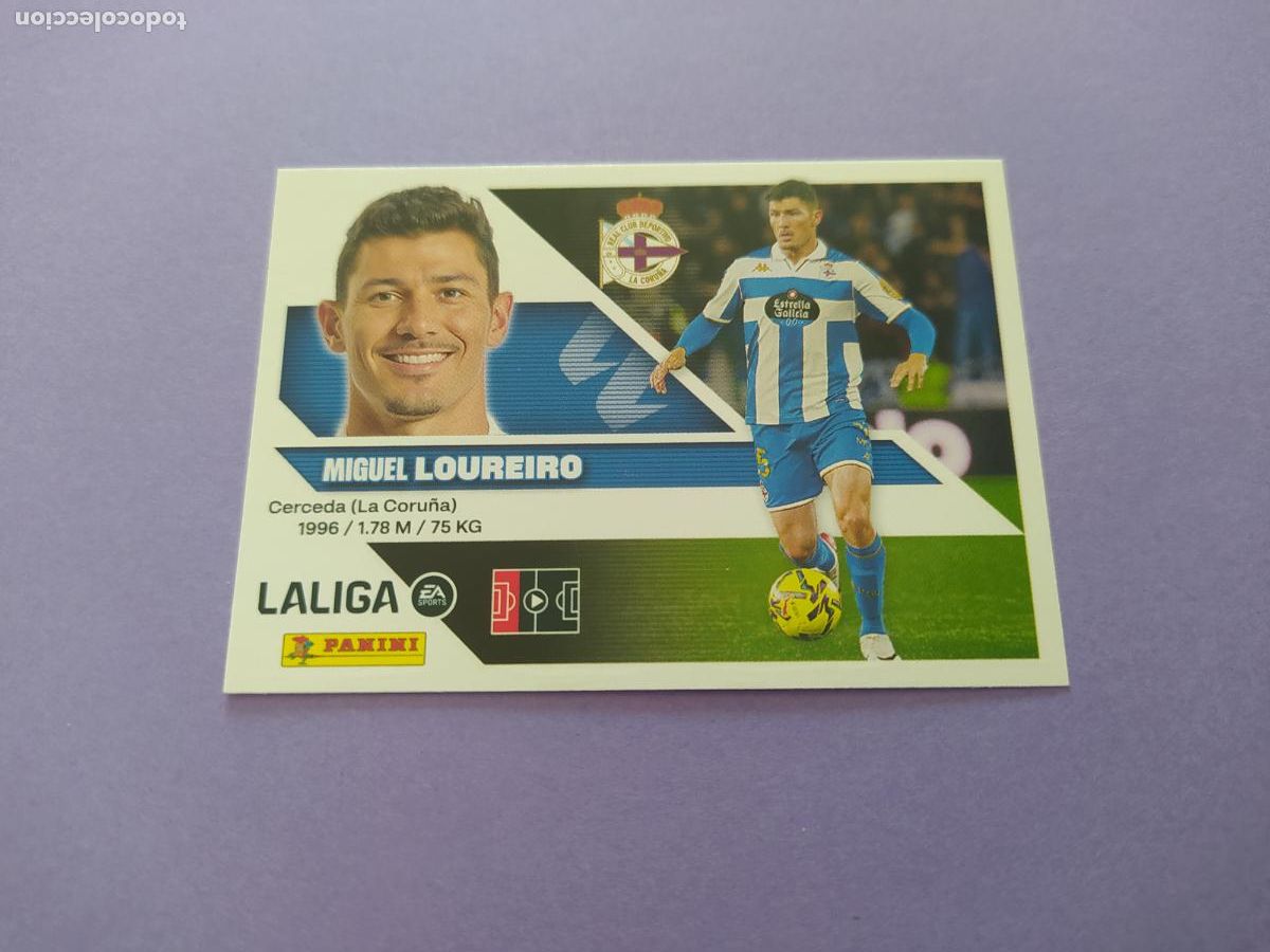 Cromos de f&uacute;tbol: LIGA ESTE 2026 2027 26 27 NUEVO - DEPORTIVO A CORU&Ntilde;A N&ordm; 6 LOREIRO