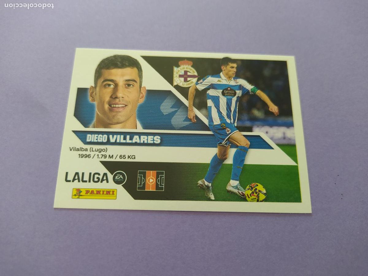 Cromos de f&uacute;tbol: LIGA ESTE 2026 2027 26 27 NUEVO - DEPORTIVO A CORU&Ntilde;A N&ordm; 11 VILLARES