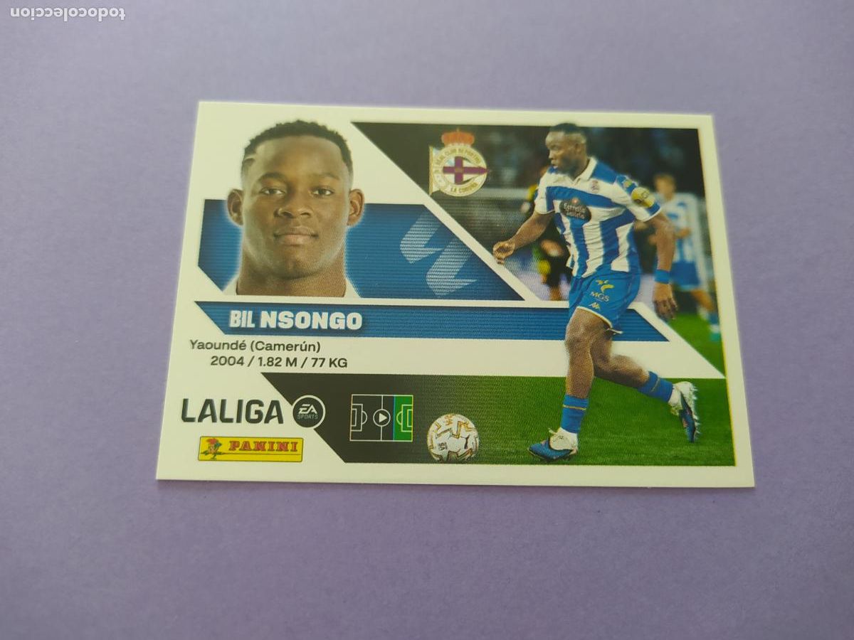 Cromos de f&uacute;tbol: LIGA ESTE 2026 2027 26 27 NUEVO - DEPORTIVO A CORU&Ntilde;A N&ordm; 20 NSONGO