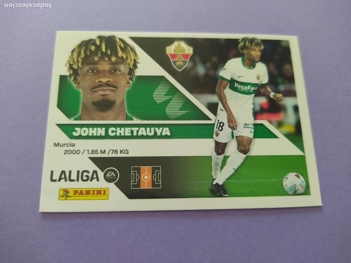 Cromos de f&uacute;tbol: LIGA ESTE 2026 2027 26 27 NUEVO - ELCHE N&ordm; 13B CHETAUYA