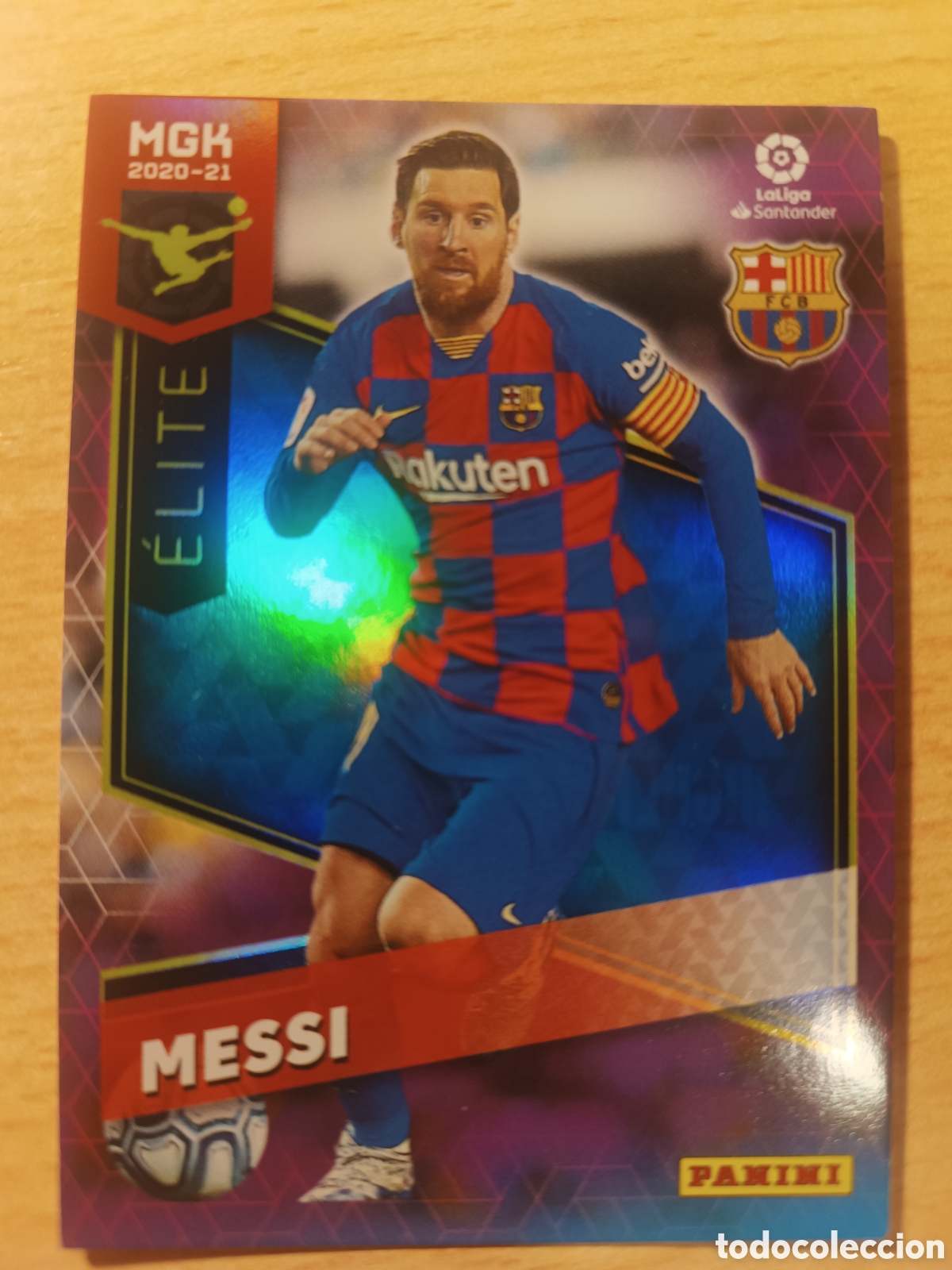 Cromos de f&uacute;tbol: 378 LIONEL MESSI ELITE FC BARCELONA MEGACRACKS 2020 2021 PANINI 20 21