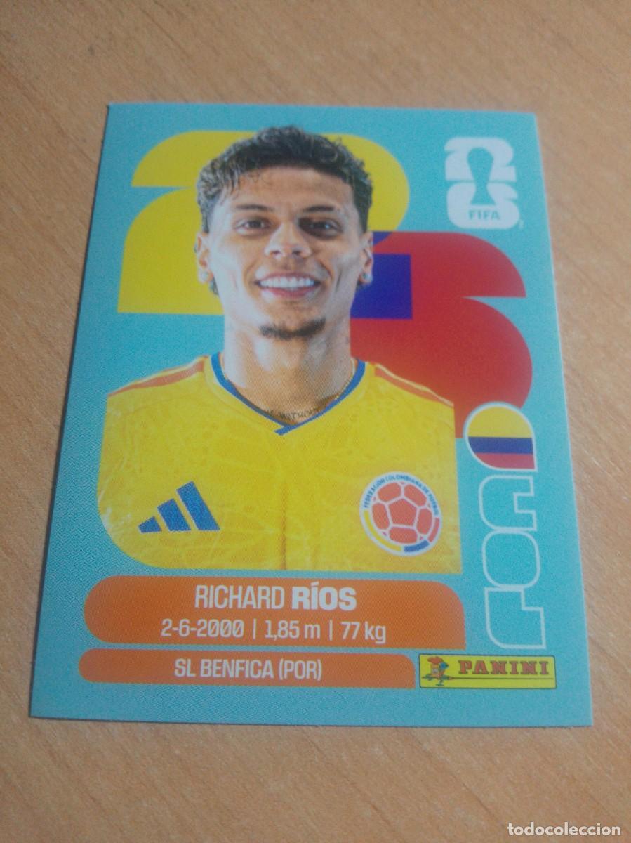 Cromos de f&uacute;tbol: R&Iacute;OS COLOMBIA COL 12 MUNDIAL FIFA WORLD CUP 2026 26 PANINI STICKERS NUEVO
