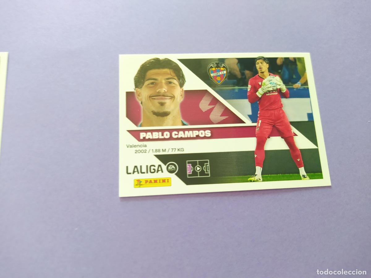 Cromos de f&uacute;tbol: LIGA ESTE 2026 2027 26 27 NUEVO - LEVANTE N&ordm; 4 PABLO CAMPOS