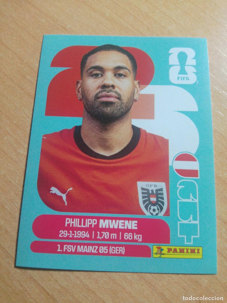 Cromos de f&uacute;tbol: AUT 8 MWENE AUSTRIA MUNDIAL FIFA WORLD CUP 2026 26 PANINI STICKERS NUEVO