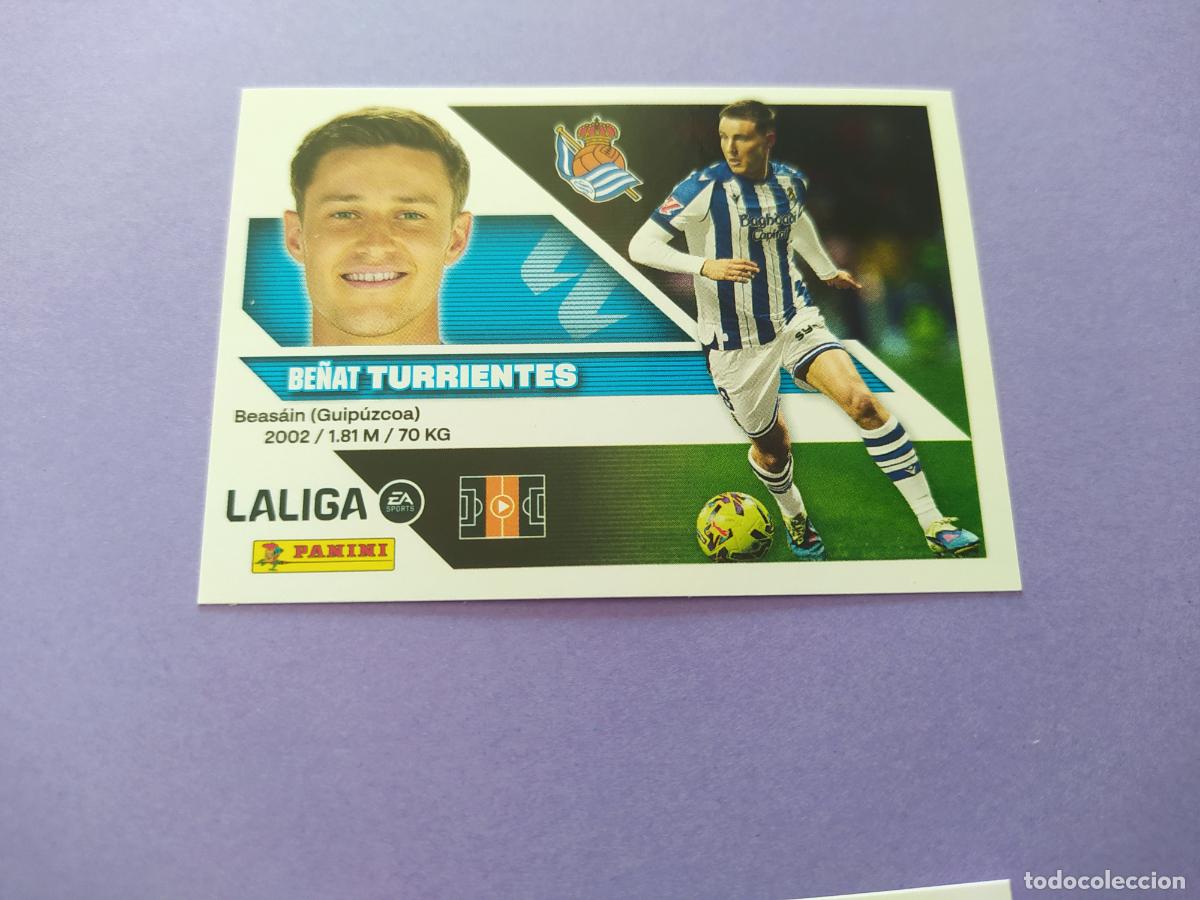 Cromos de f&uacute;tbol: LIGA ESTE 2026 2027 26 27 NUEVO - REAL SOCIEDAD N&ordm; 12 TURRIENTES