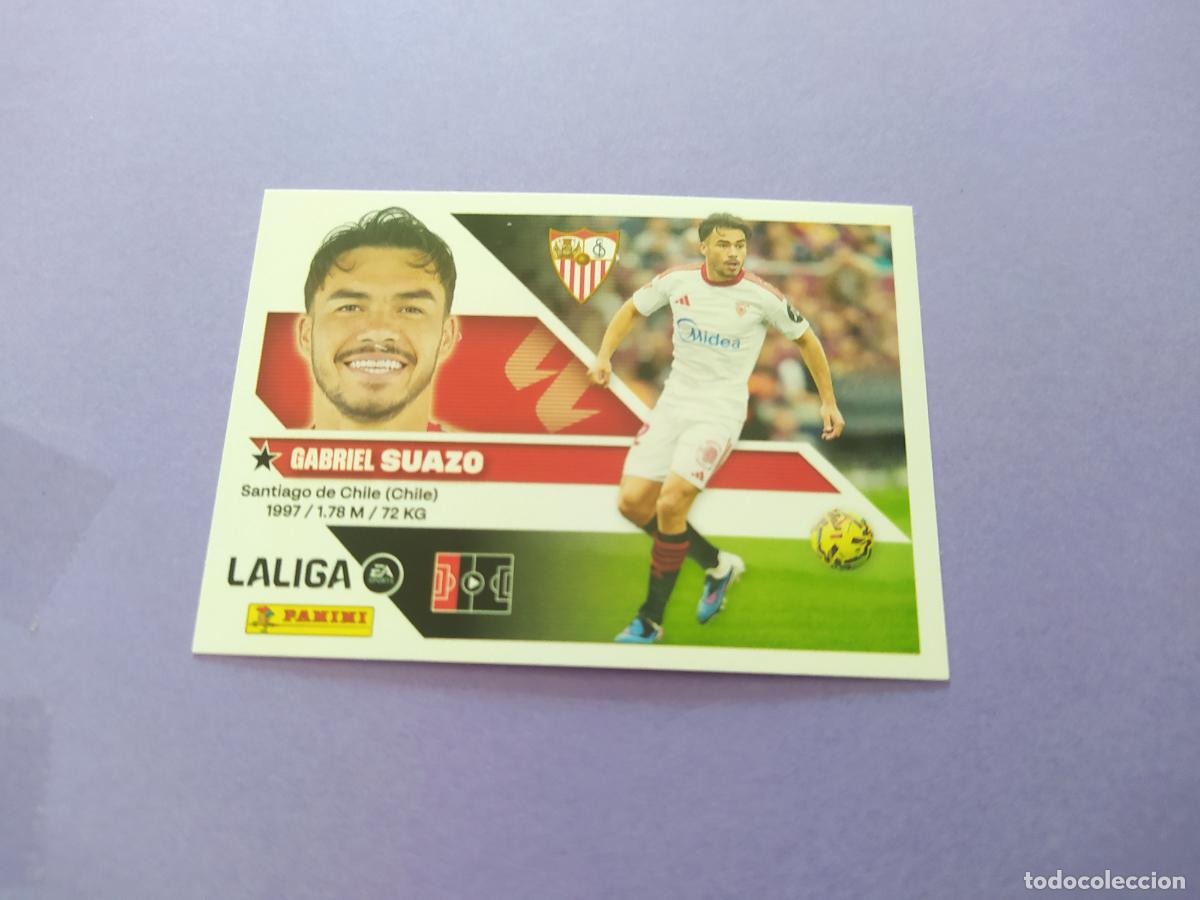 Cromos de f&uacute;tbol: LIGA ESTE 2026 2027 26 27 NUEVO - SEVILLA FC N&ordm; 10 SUAZO