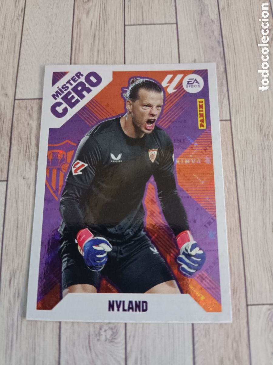 Cromos de f&uacute;tbol: 8 NYLAND SEVILLA MISTER CERO LIGA ESTE 2025 2026 PANINI 25 26