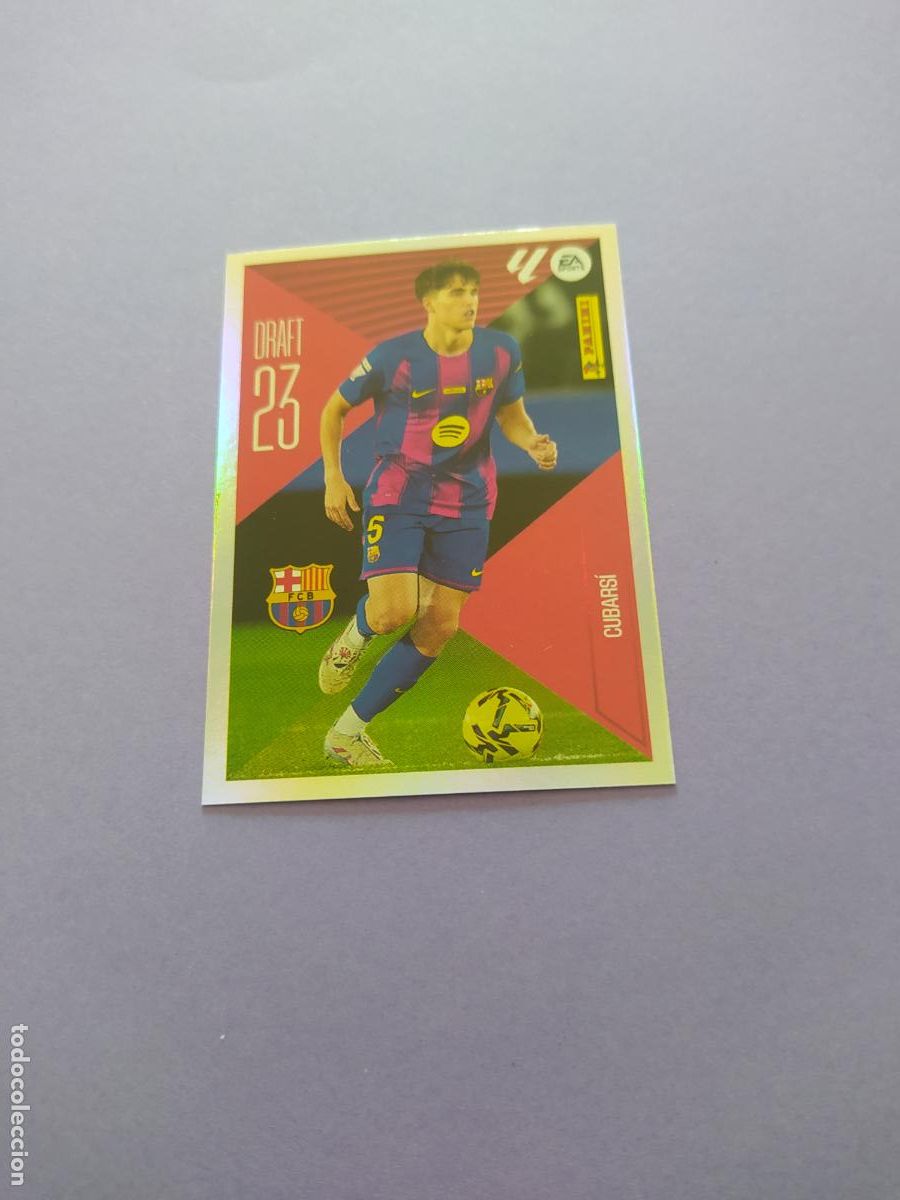 Fu&szlig;ball-Sticker: LIGA ESTE 2026 2027 26 27 NUEVO - DRATF N&ordm; 6 CUBARSI FC BARCELONA