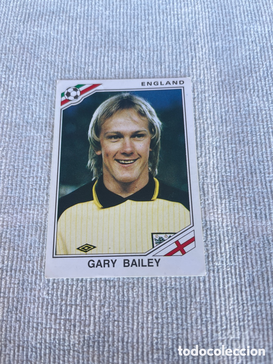 Cromos de f&uacute;tbol: MEXICO 86 cromo 417 GARY BAILEY sin pegar