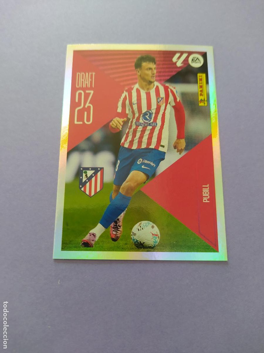 Cromos de f&uacute;tbol: LIGA ESTE 2026 2027 26 27 NUEVO - DRATF N&ordm; 19 PUBILL ATLETICO DE MADRID