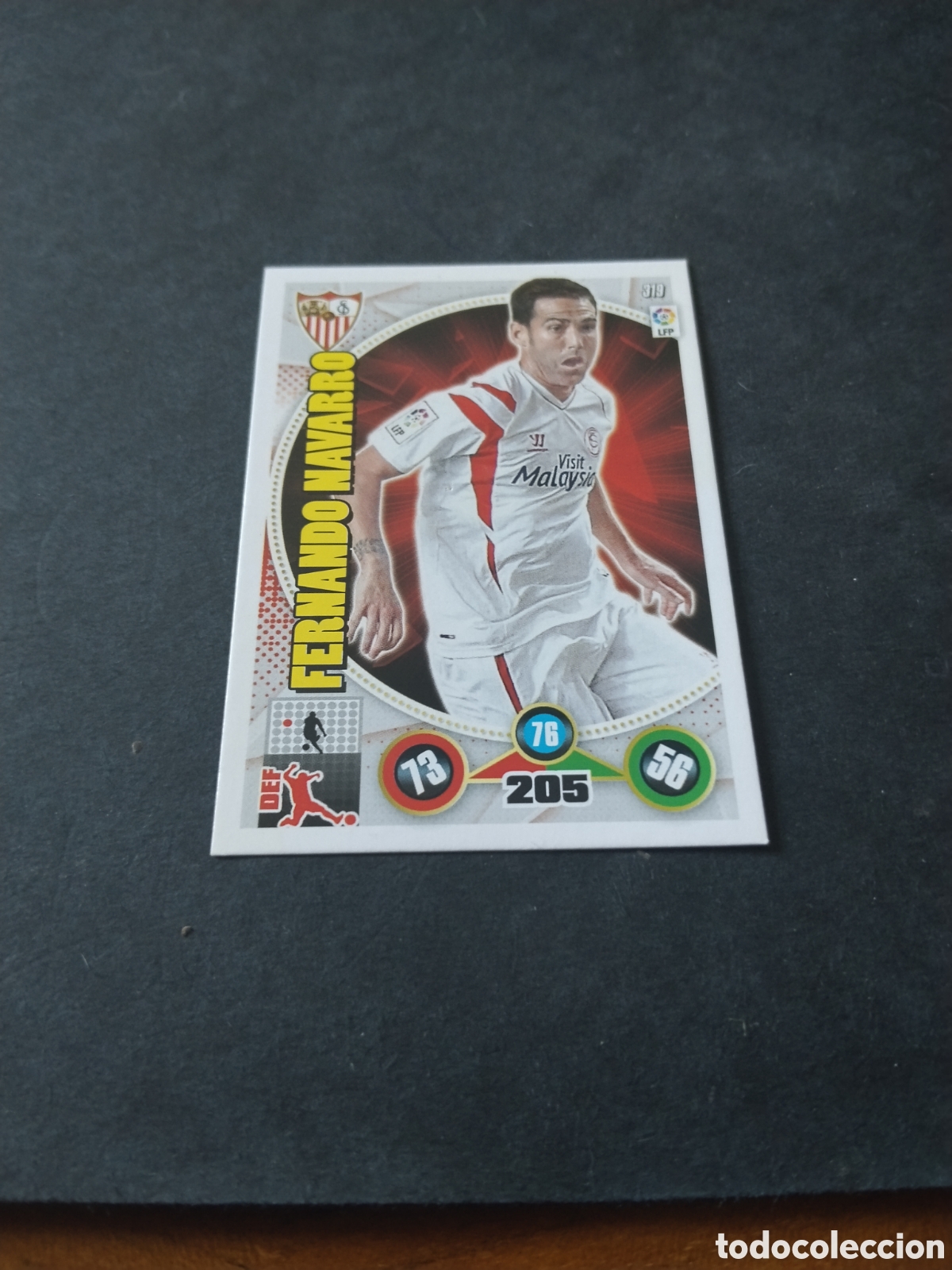 Cromos de f&uacute;tbol: Cromo futbol 2014-2015 Adrenalyn, Fernando Navarro