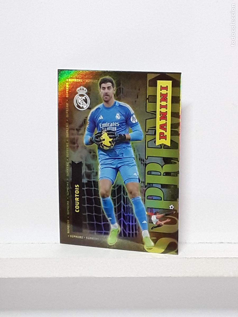 Cromos de f&uacute;tbol: CLUB REAL MADRID OFICIAL 2025 2026 25 26 ALBUM PANINI LIGA N S1 S 1 SUPREME COURTOIS