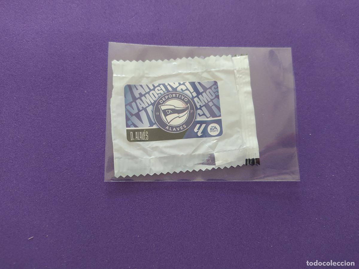 Cromos de f&uacute;tbol: CHICLE DE LA LIGA 2026 2027 ESCUDO DEPORTIVO ALAVES