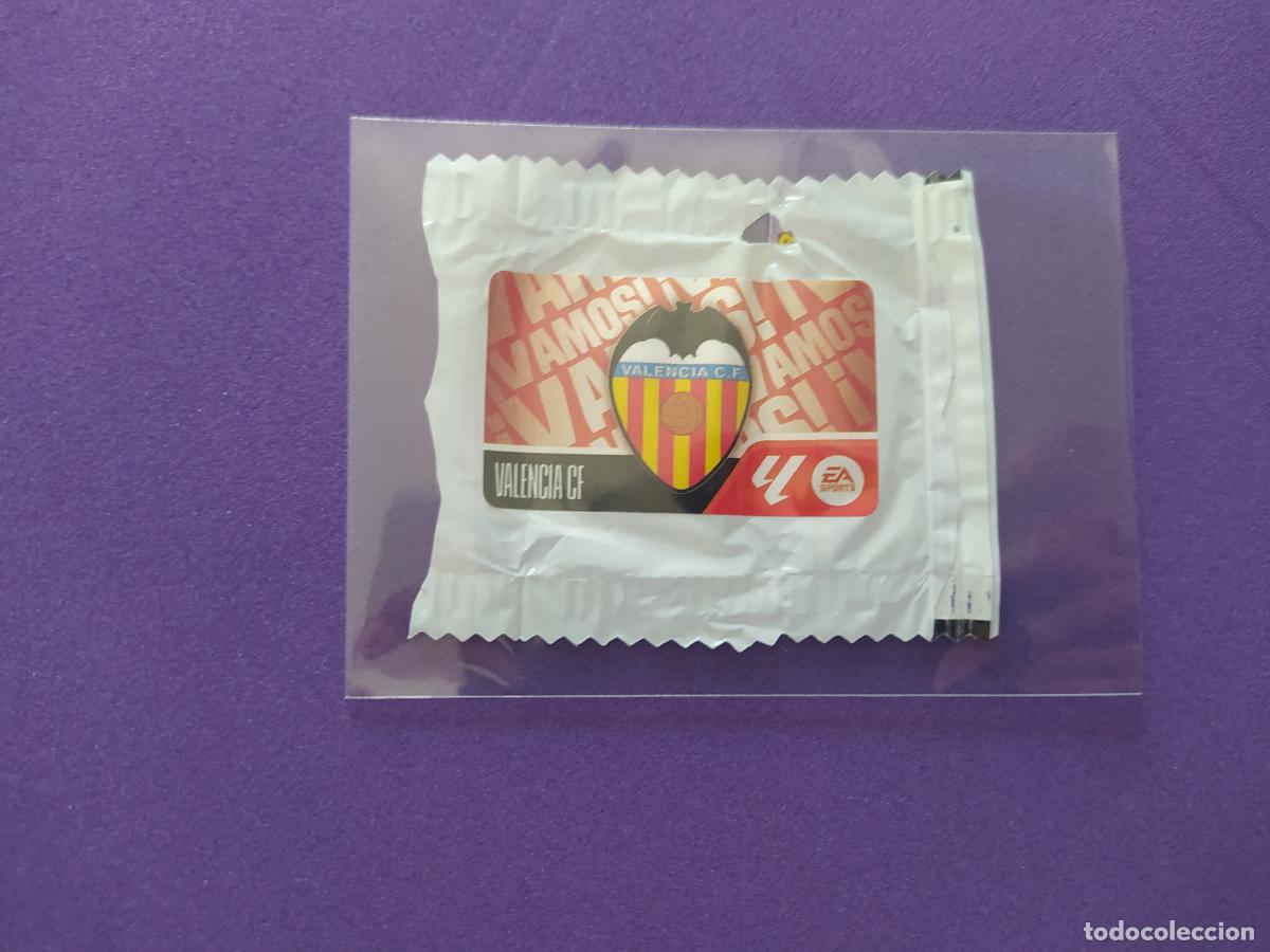 Cromos de f&uacute;tbol: CHICLE DE LA LIGA 2026 2027 ESCUDO VALENCIA