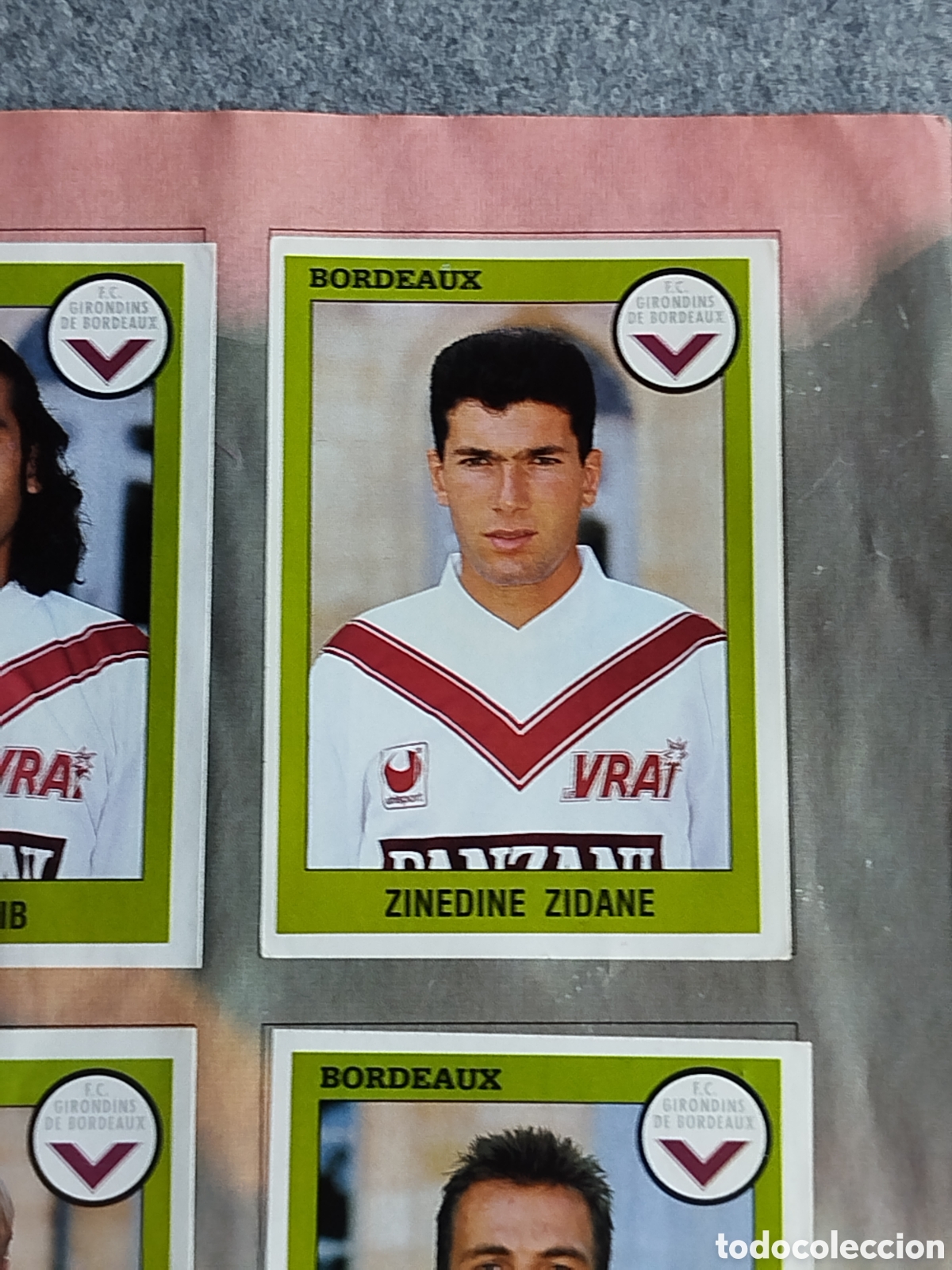 Football Stickers: ZIDANE 1994 FOOT PANINI GIRONDINS BORDEAUX LIGA FRANCESA CROMO PEGATINA STICKER