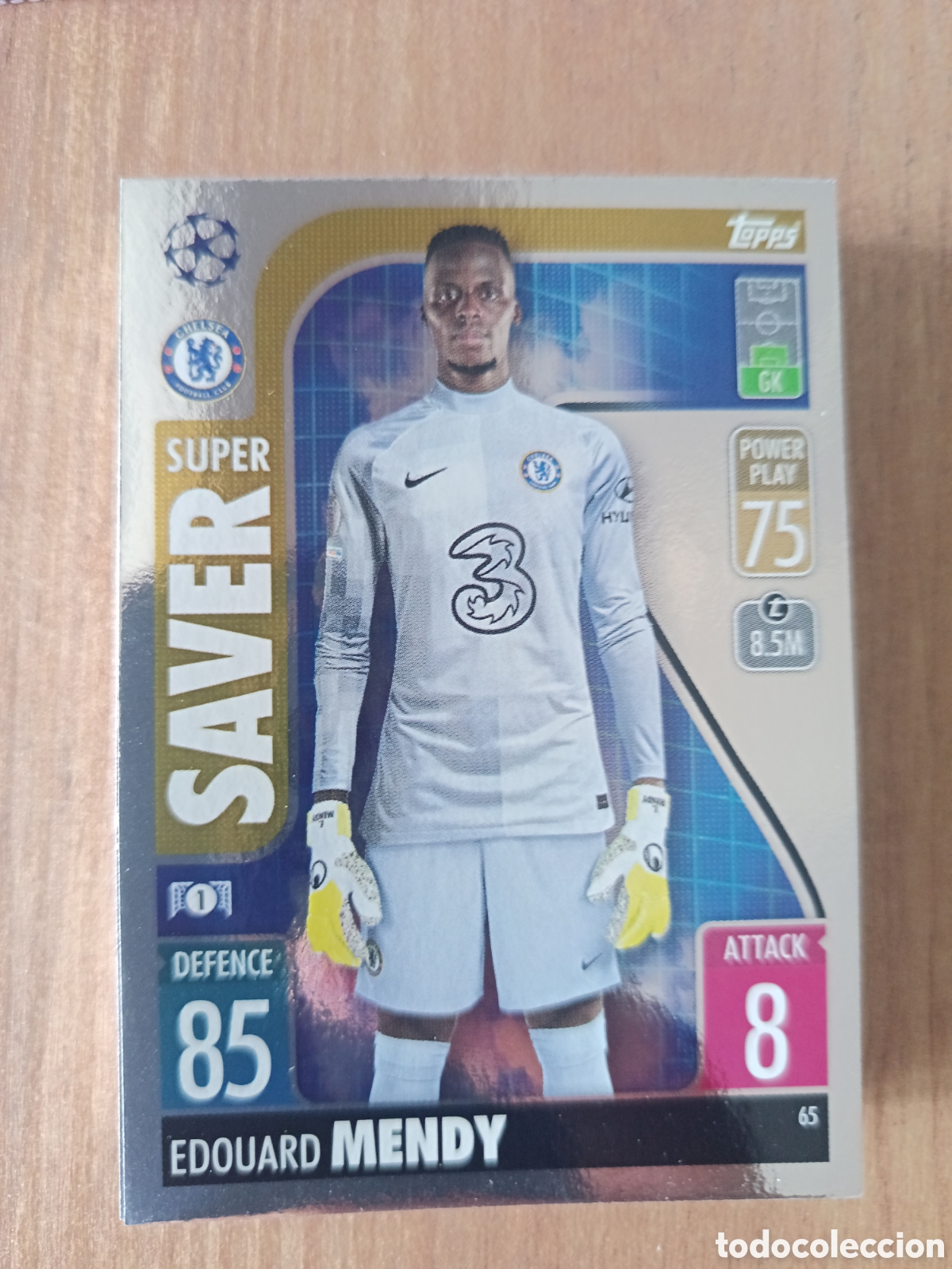 Football Stickers: 65 Mendy CHAMPIONS LEAGUE MATCH ATTAX TOPPS 2021-2022 21-22