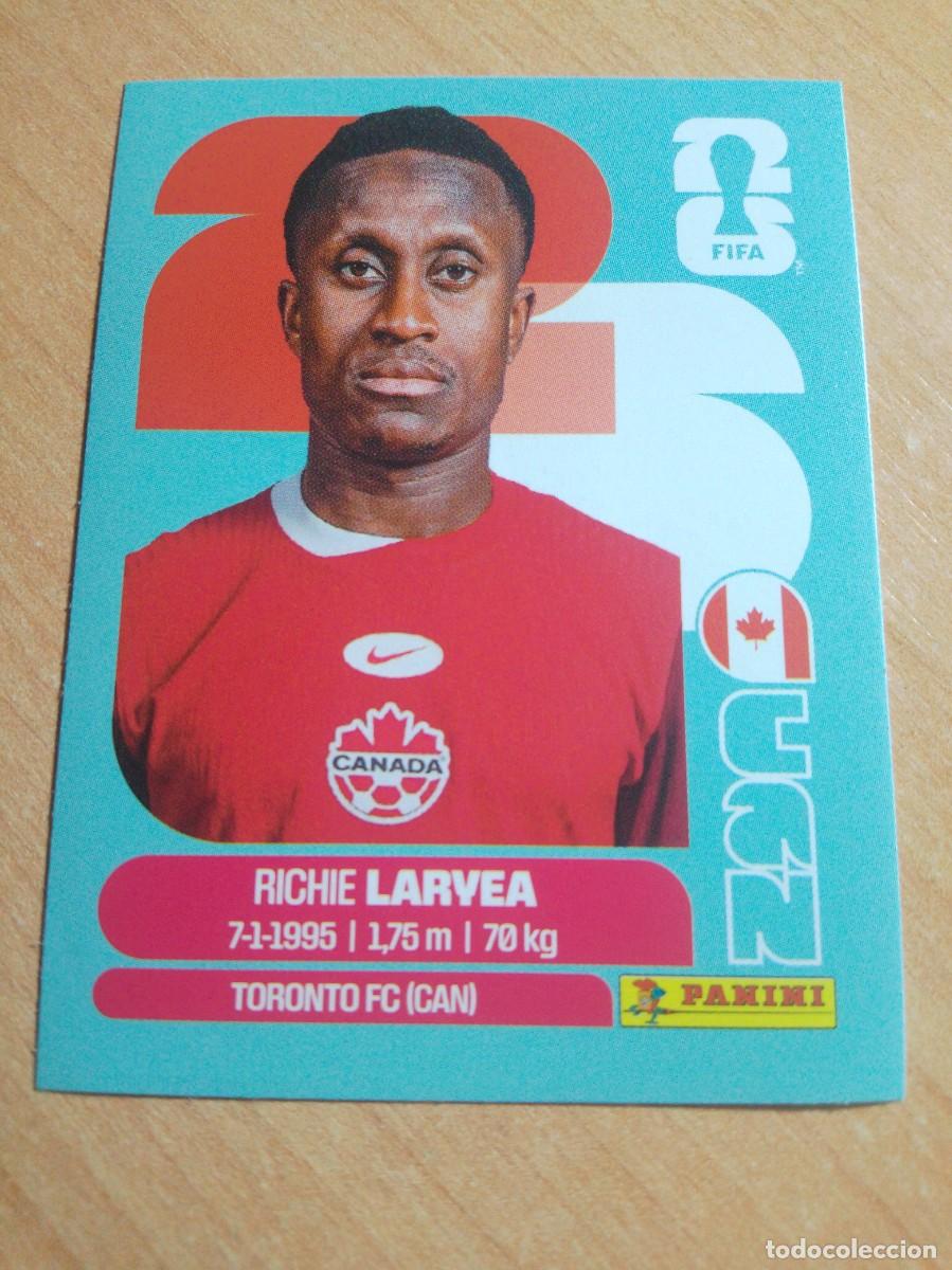 Fu&szlig;ball-Sticker: LARVEA CANAD&Aacute; CAN 6 MUNDIAL FIFA WORLD CUP 2026 26 PANINI STICKERS NUEVO
