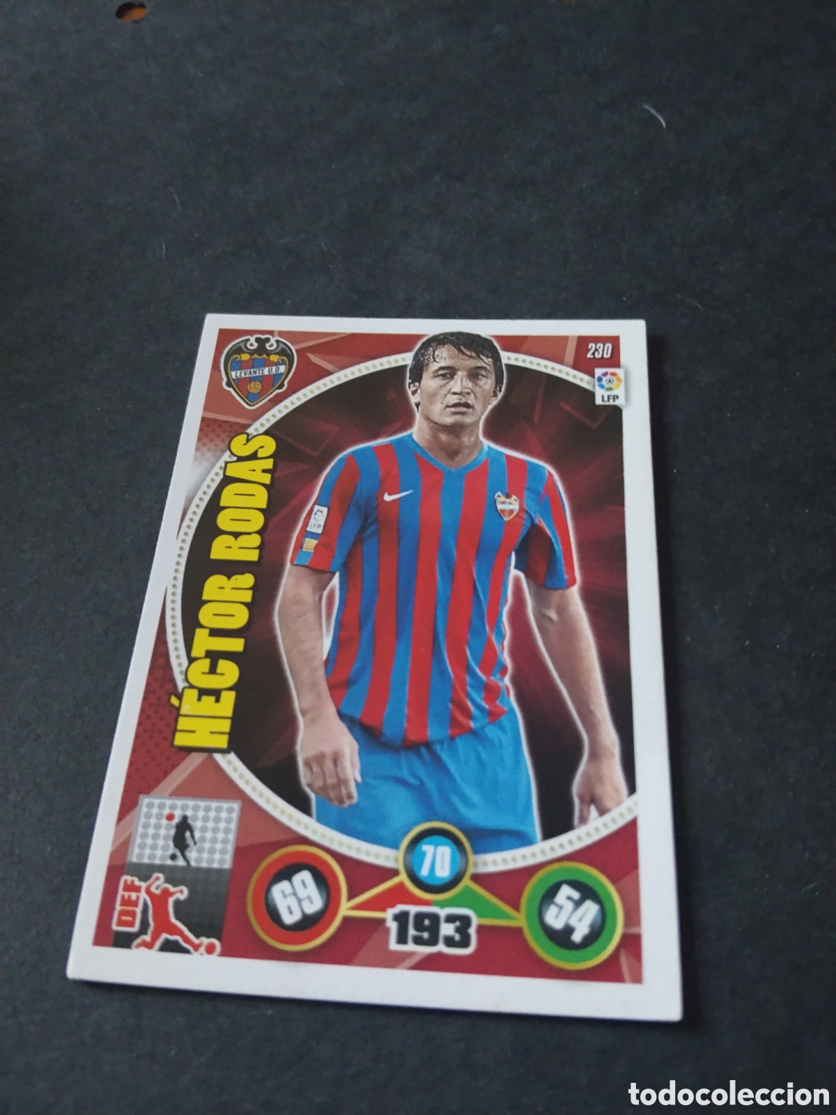 Fu&szlig;ball-Sticker: Cromo futbol 2014-2015 Adrenalyn, H&eacute;ctor Rodas
