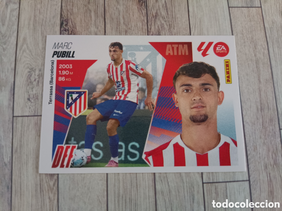 Fu&szlig;ball-Sticker: 5 BIS MARC PUBILL ATL&Eacute;TICO DE MADRID LIGA ESTE 2025 2026 PANINI 25 26