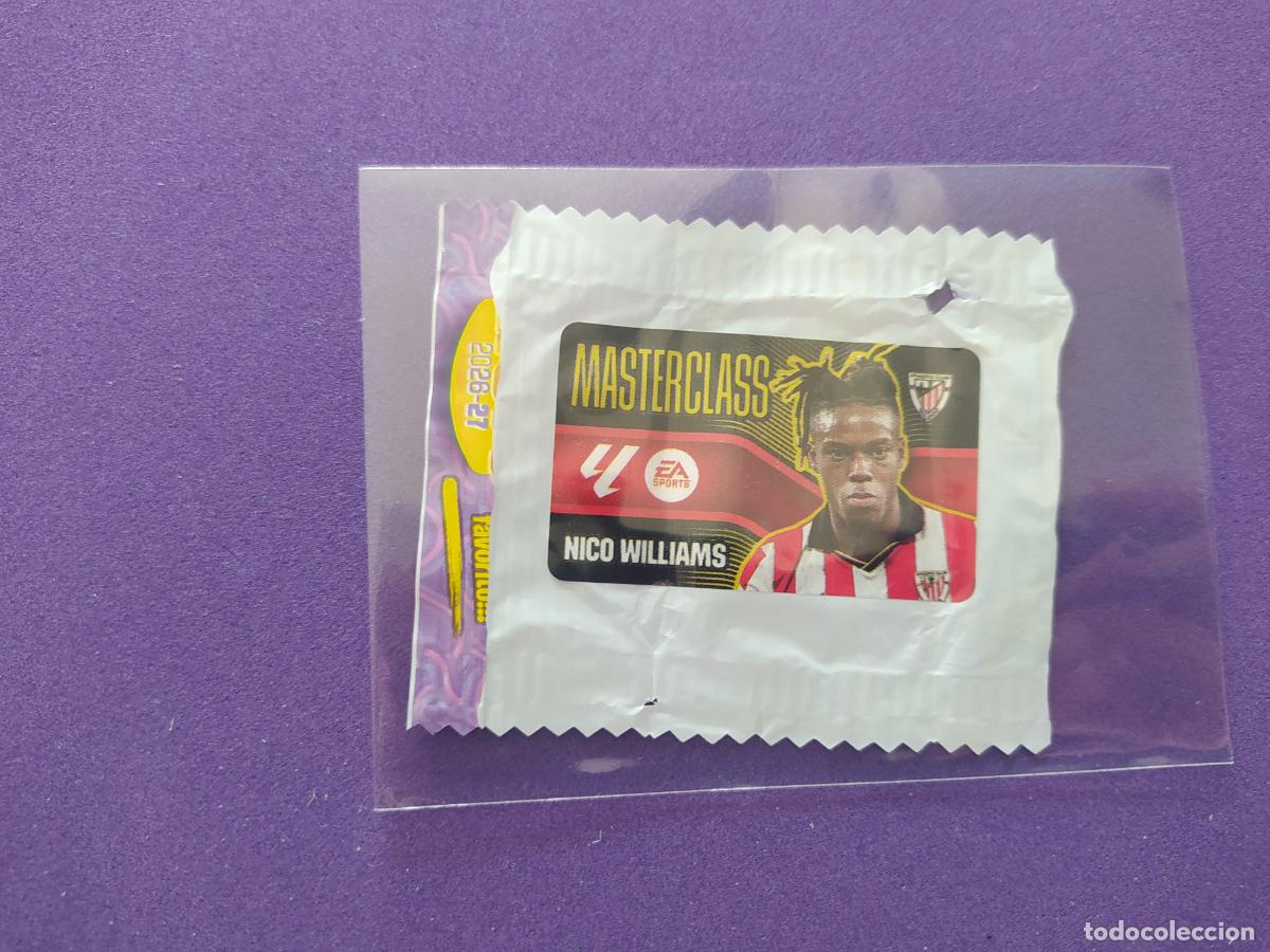 Fu&szlig;ball-Sticker: CHICLE DE LA LIGA 2026 2027 - MASTERCLASS NICO WILLIAMS ATHLETIC CLUB DE BILBAO