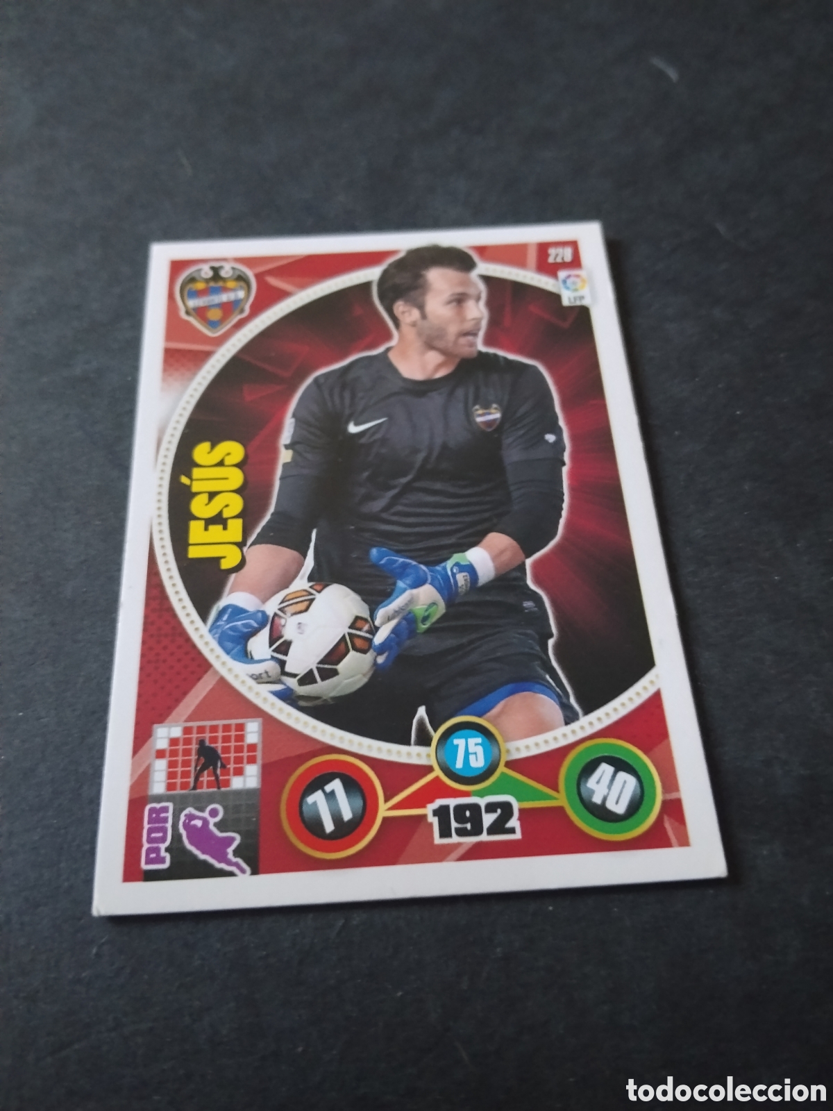 Fu&szlig;ball-Sticker: Cromo futbol 2014-2015 Adrenalyn, Jes&uacute;s