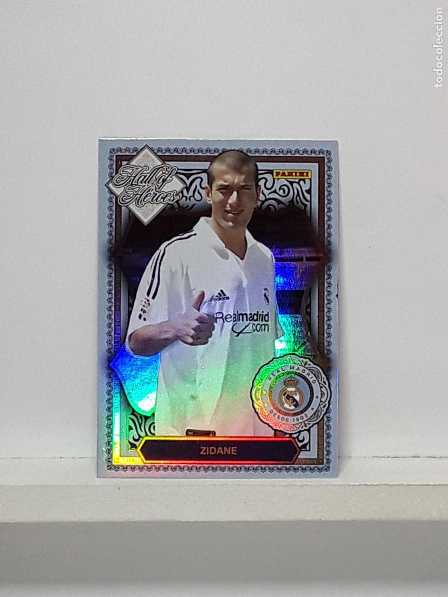 Cromos de f&uacute;tbol: CLUB REAL MADRID OFICIAL 2025 2026 25 26 ALBUM PANINI LIGA N HH1 HH 1 HALL OF HEROES ZIDANE