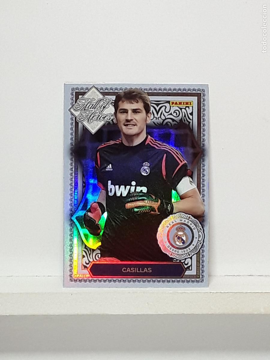 Cromos de f&uacute;tbol: CLUB REAL MADRID OFICIAL 2025 2026 25 26 ALBUM PANINI LIGA N HH5 HH 5 HALL OF HEROES CASILLAS