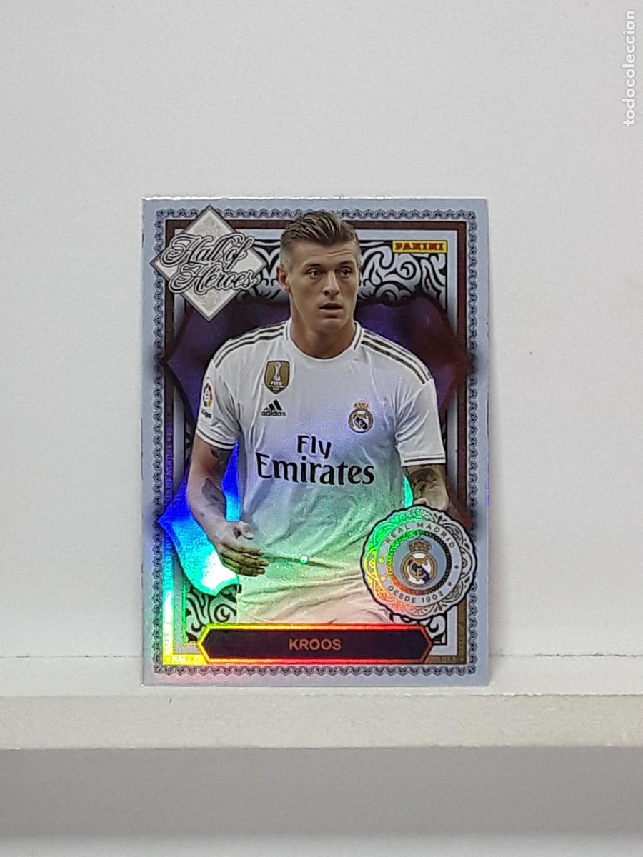Cromos de f&uacute;tbol: CLUB REAL MADRID OFICIAL 2025 2026 25 26 ALBUM PANINI LIGA N HH7 HH 7 HALL OF HEROES KROOS