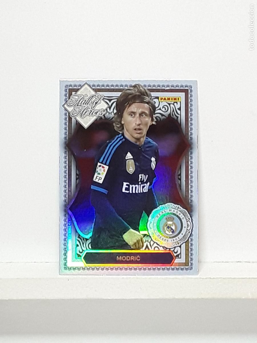 Cromos de f&uacute;tbol: CLUB REAL MADRID OFICIAL 2025 2026 25 26 ALBUM PANINI LIGA N HH8 HH 8 HALL OF HEROES MODRIC