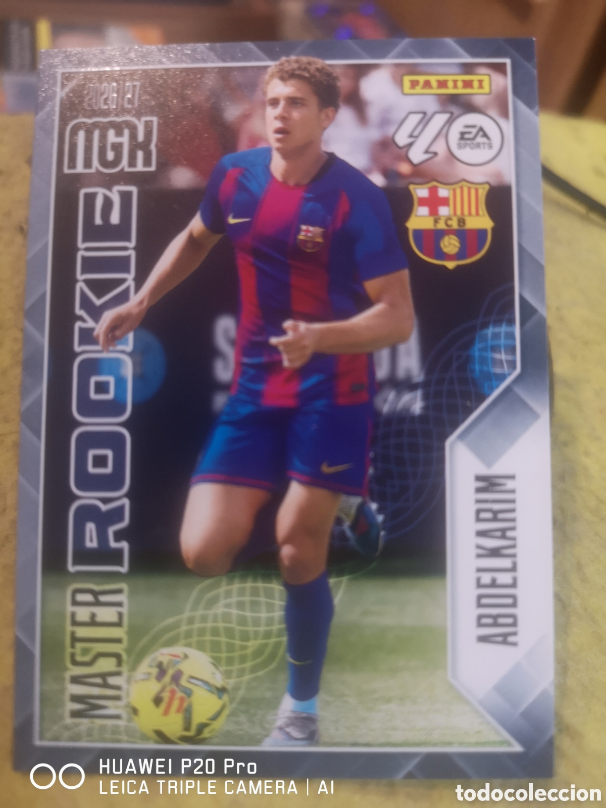 Cromos de f&uacute;tbol: MEGACRACKS 2026 27 MASTER ROOKIE ABDELKARIM - BARCELONA 406