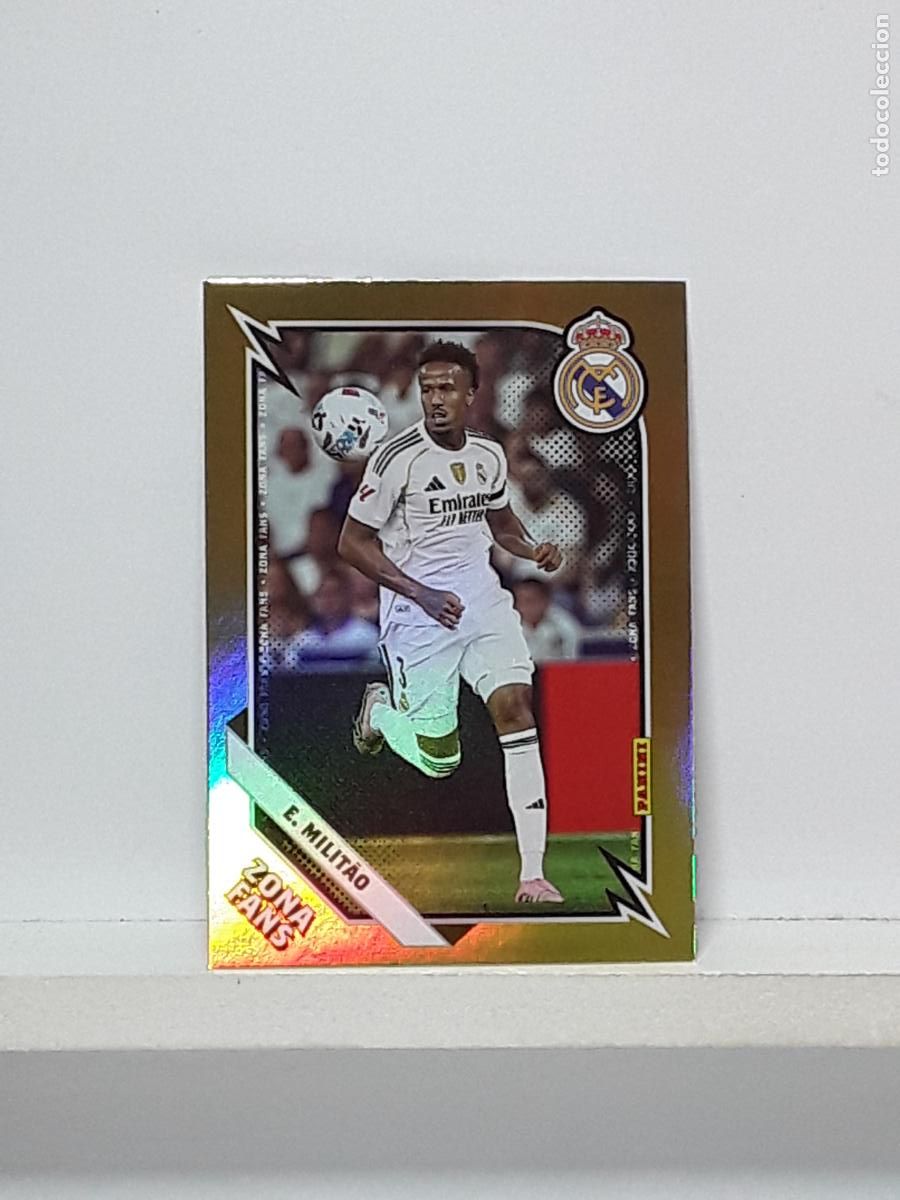 Cromos de Futebol: CLUB REAL MADRID OFICIAL 2025 2026 25 26 ALBUM PANINI LIGA N KO33 KO 33 ZONA FANS KROMIX MILITAO