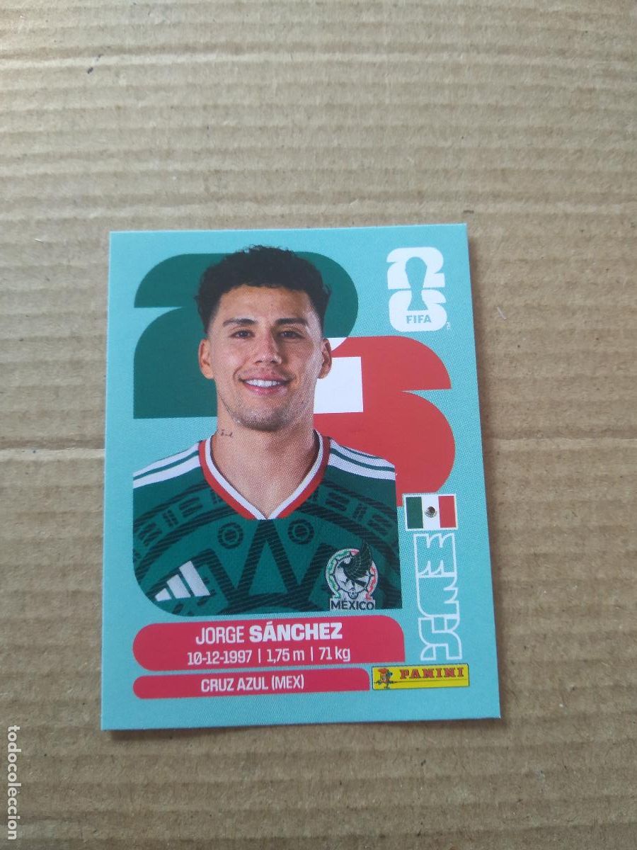 Cromos de f&uacute;tbol: MEX 4 JORGE SANCHEZ MEXICO CROMO FUTBOL PANINI MUNDIAL 2026 WORLD CUP COPA DEL MUNDO