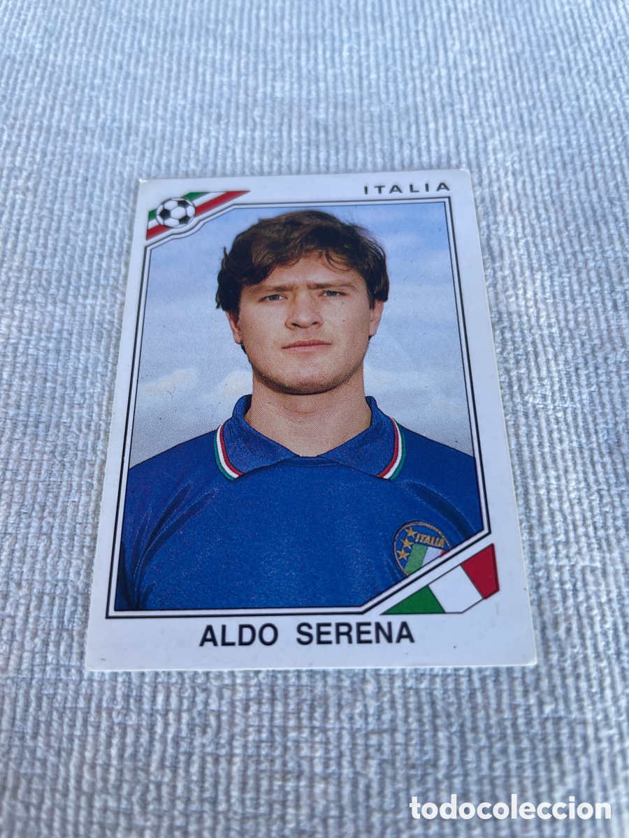 Cromos de f&uacute;tbol: MEXICO 86 cromo 51 ALDO SERENA Sin Pegar