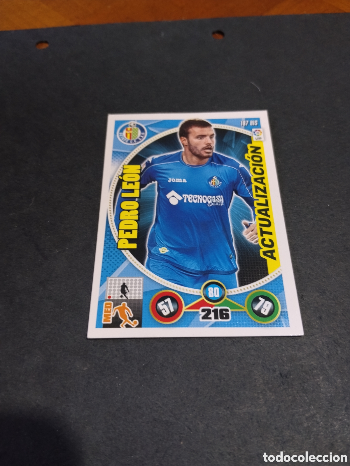 Cromos de f&uacute;tbol: Cromo futbol 2014-2015 Adrenalyn, Pedro Leon
