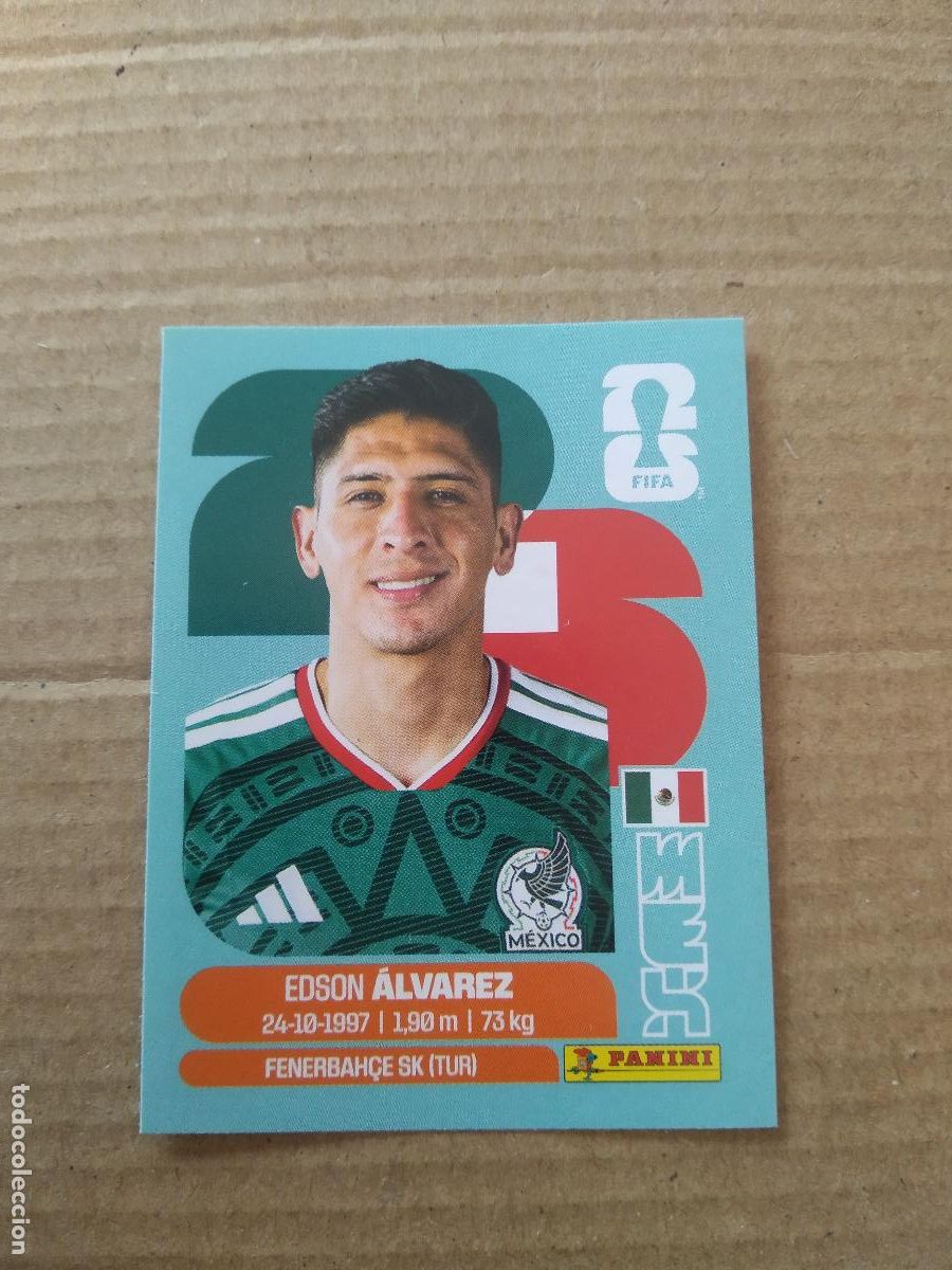 Cromos de f&uacute;tbol: MEX 10 EDSON ALVAREZ MEXICO CROMO FUTBOL PANINI MUNDIAL 2026 WORLD CUP COPA DEL MUNDO