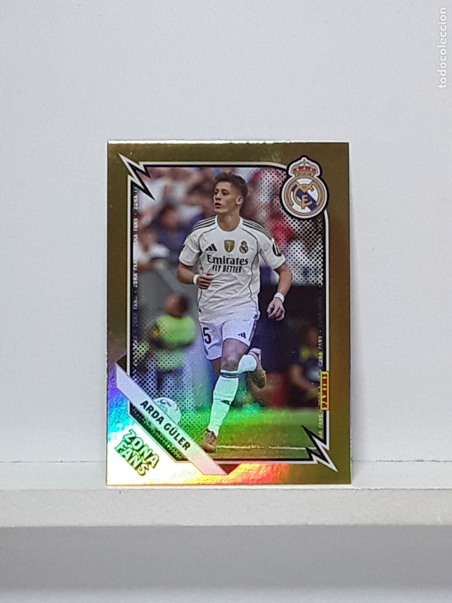 Cromos de f&uacute;tbol: CLUB REAL MADRID OFICIAL 2025 2026 25 26 ALBUM PANINI LIGA N KO39 KO 39 ZONA FANS KROMIX ARDA GULER
