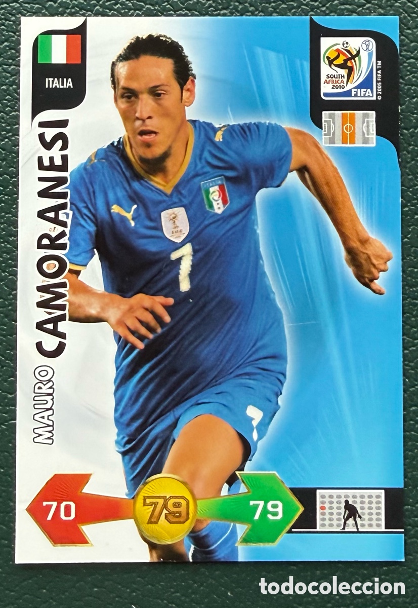 Fu&szlig;ball-Sticker: MAURO CAMORANESI ITALIA FICHAS ALBUM ADRENALYN XL MUNDIAL SOUTH AFRICA 2010