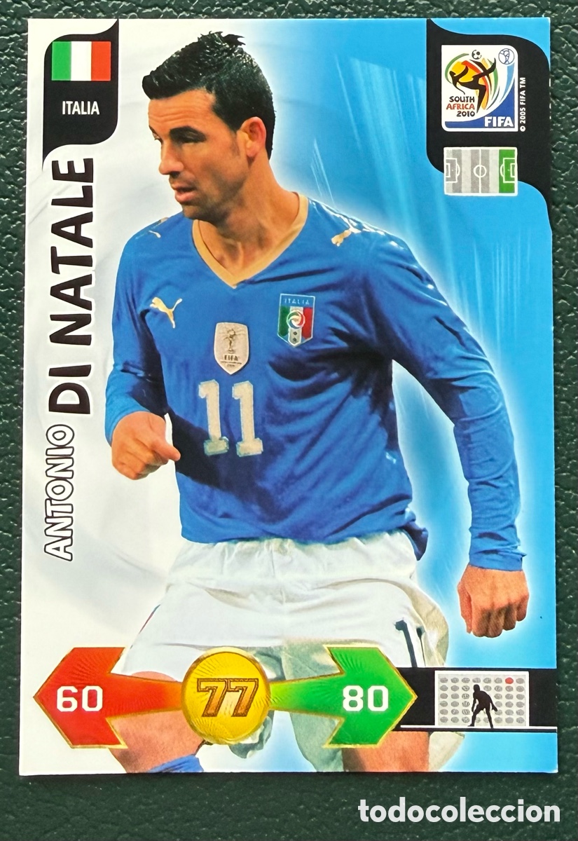 Cromos de Futebol: ANTONIO DI NATALE ITALIA FICHAS ALBUM ADRENALYN XL MUNDIAL SOUTH AFRICA 2010