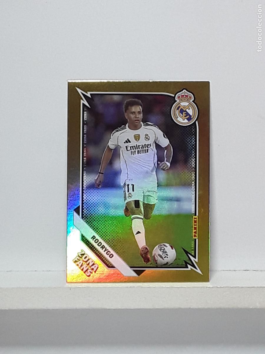 Cromos de f&uacute;tbol: CLUB REAL MADRID OFICIAL 2025 2026 25 26 ALBUM PANINI LIGA N KO43 KO 43 ZONA FANS KROMIX RODRYGO