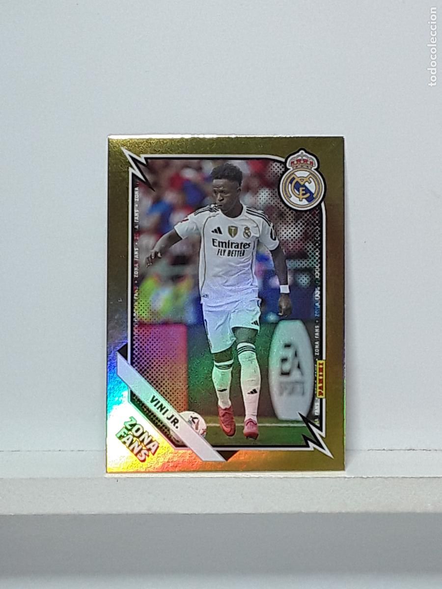 Cromos de f&uacute;tbol: CLUB REAL MADRID OFICIAL 2025 2026 25 26 ALBUM PANINI LIGA N KO44 KO 44 ZONA FANS KROMIX VINICIUS