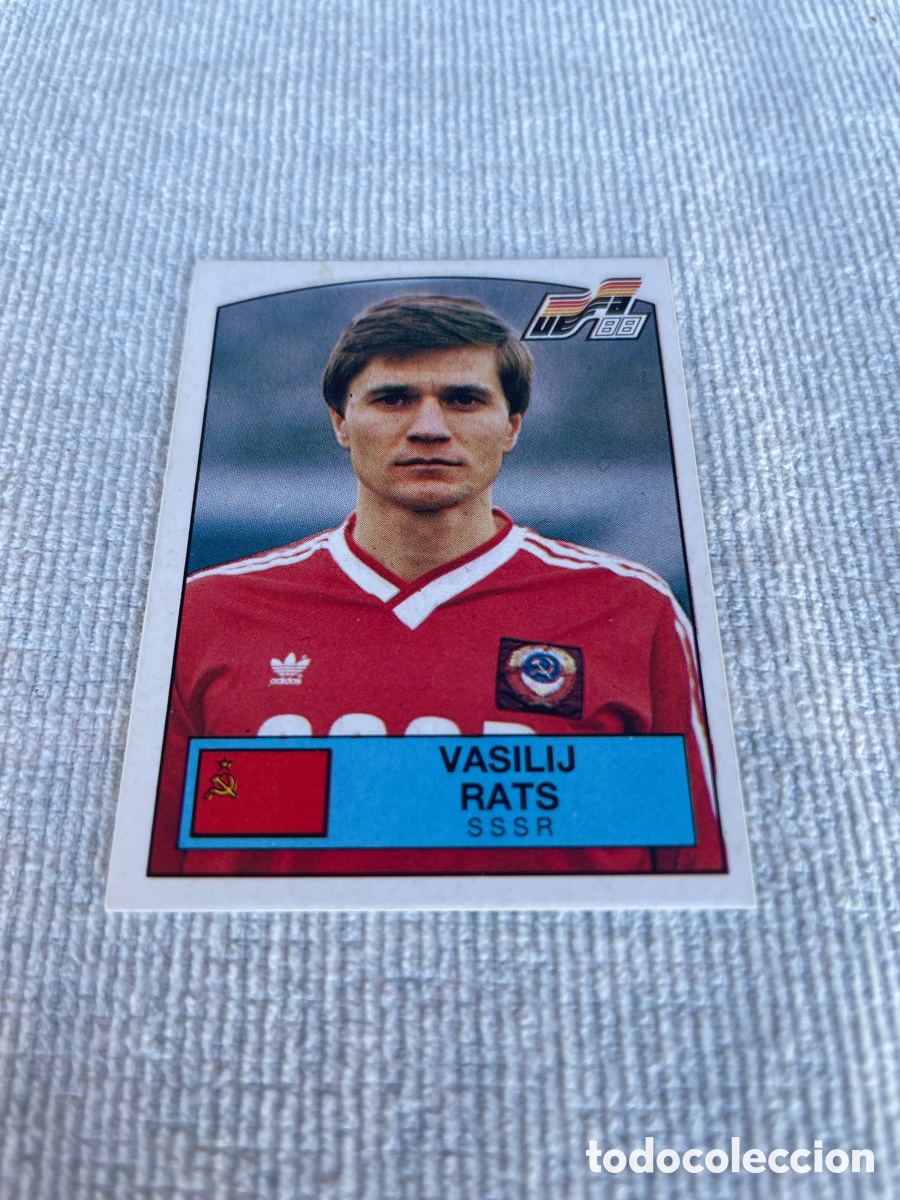 Cromos de f&uacute;tbol: EURO 88 cromo 253 VASILIJ RATS Sin Pegar