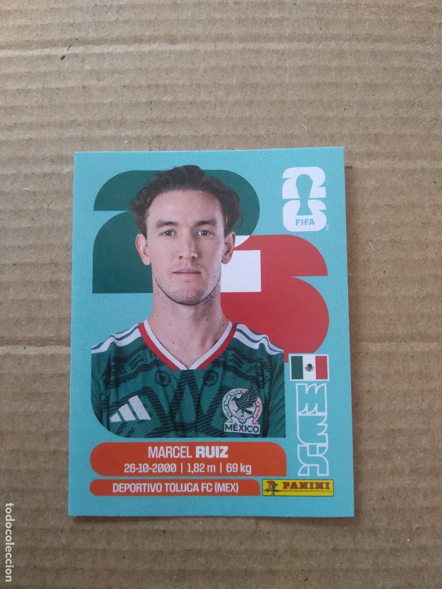 Cromos de f&uacute;tbol: MEX 12 MARCEL RUIZ MEXICO CROMO FUTBOL PANINI MUNDIAL 2026 WORLD CUP COPA DEL MUNDO