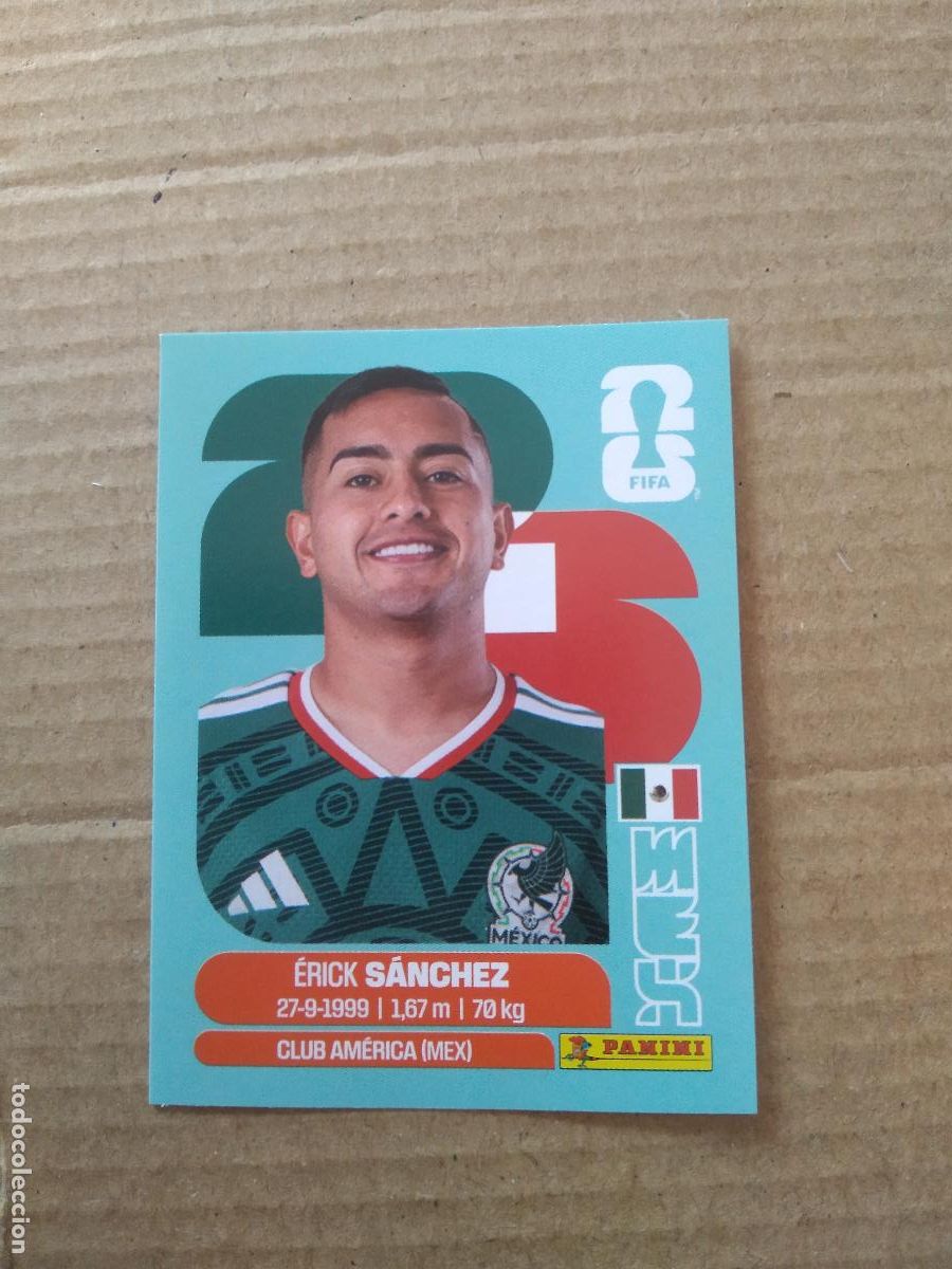 Cromos de f&uacute;tbol: MEX 14 ERICK SANCHEZ MEXICO CROMO FUTBOL PANINI MUNDIAL 2026 WORLD CUP COPA DEL MUNDO