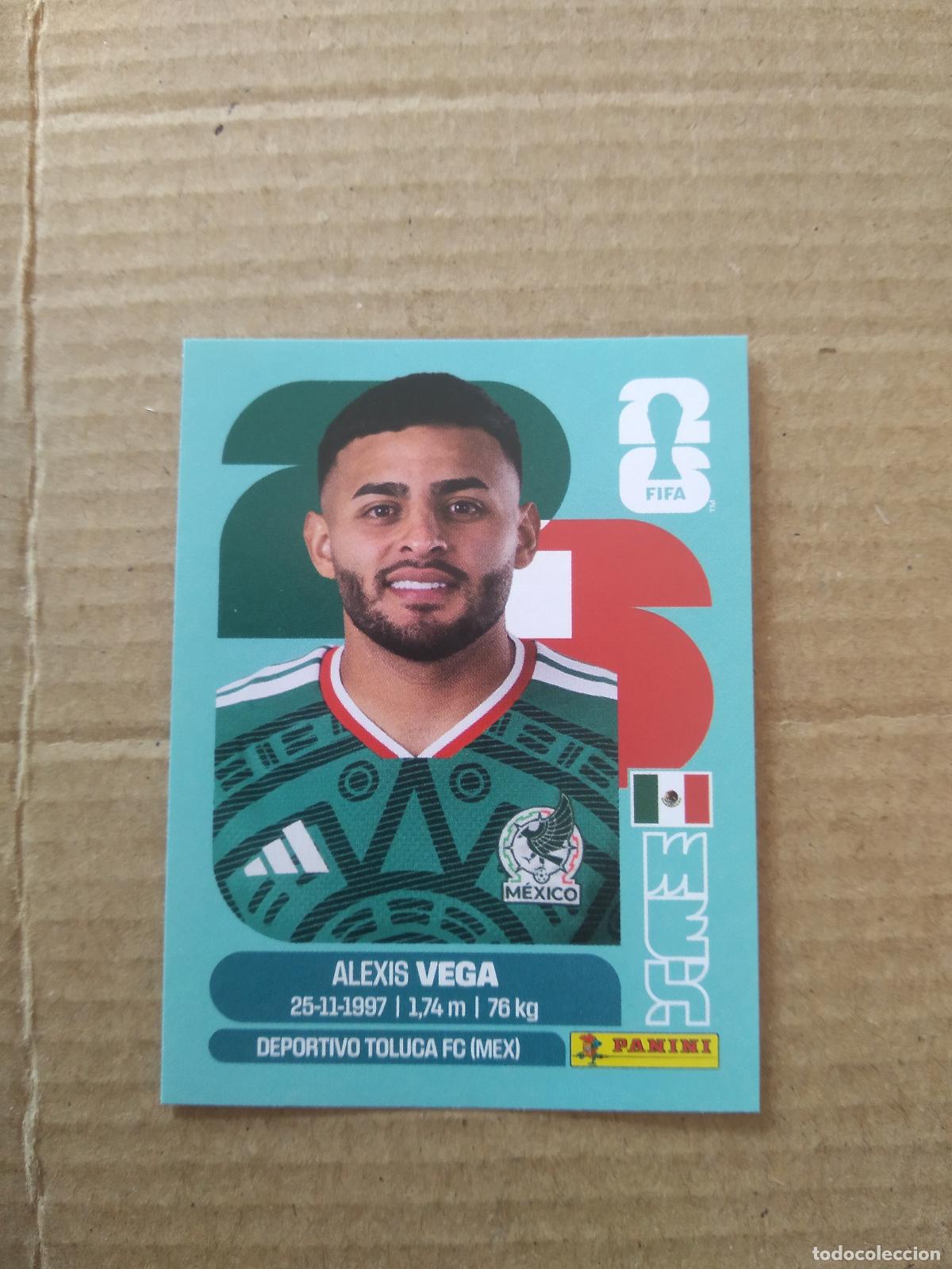 Football Stickers: MEX 18 ALEXIS VEGA MEXICO CROMO FUTBOL PANINI MUNDIAL 2026 WORLD CUP COPA DEL MUNDO