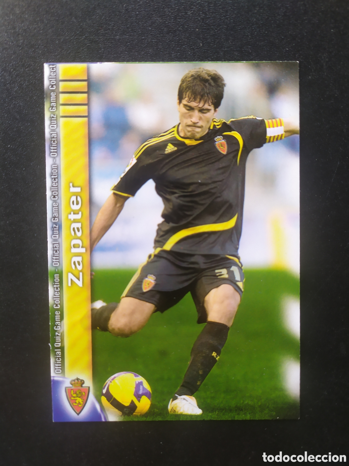 Cartes &agrave; collectionner de Football: Mundicromo fichas Liga 2009 2010 09 10 Zapater n&deg; 503 Real Zaragoza