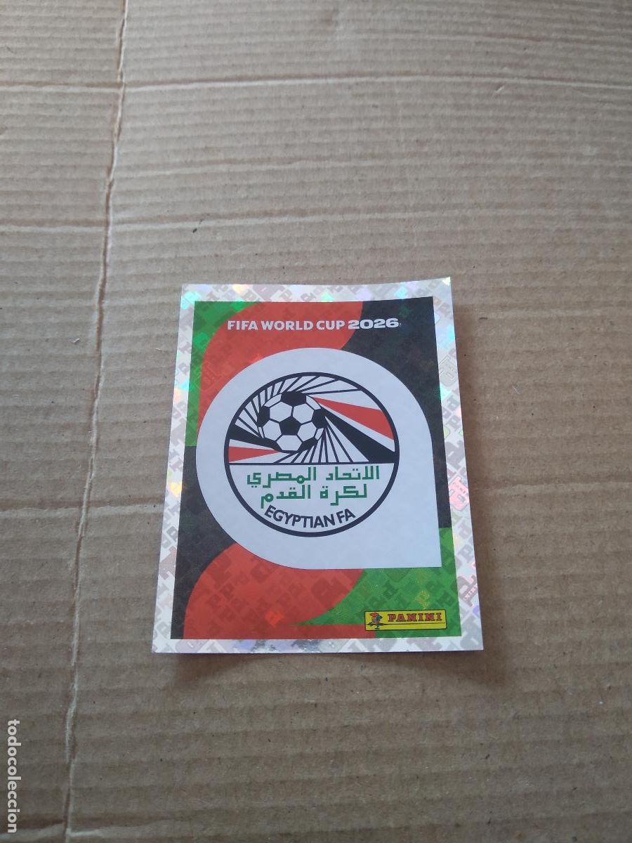 Fu&szlig;ball-Sticker: EGY 1 ESCUDO EGIPTO CROMO FUTBOL PANINI MUNDIAL 2026 WORLD CUP COPA DEL MUNDO
